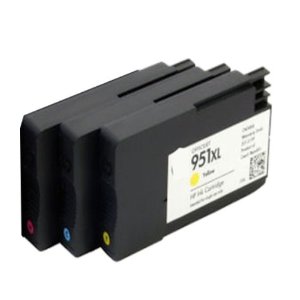 HP 951XL Color High Yield Compatible New Cartridge (Each Color)